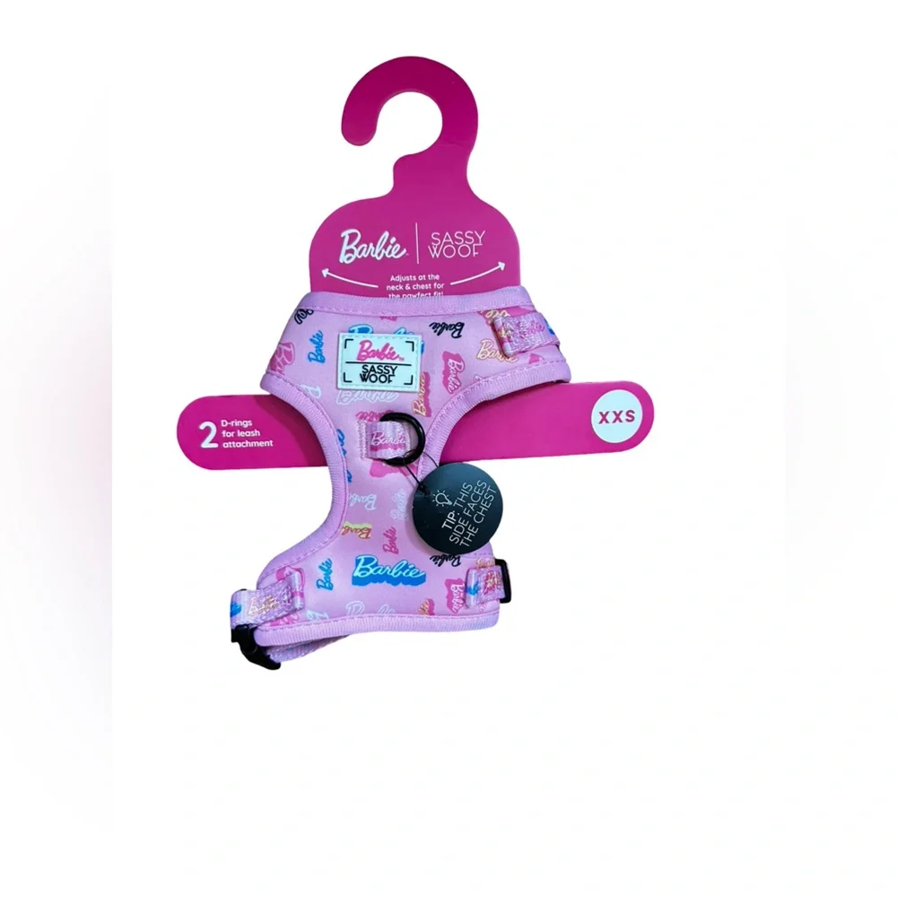 Barbie Pink Harness and Leash Set